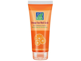 Astaberry Orange Face Wash Scrub - Daily Exfoliating Cleanser, 60 ml